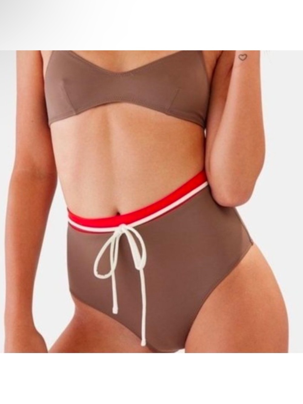 NWT Solid & Striped The Cora Bikini Bottom Size Small